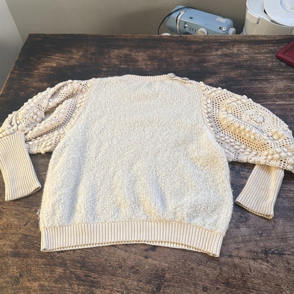 Stella Pardo Fiorella Sweater from
Anthropologie in color Ecru - Picture 9 of 15